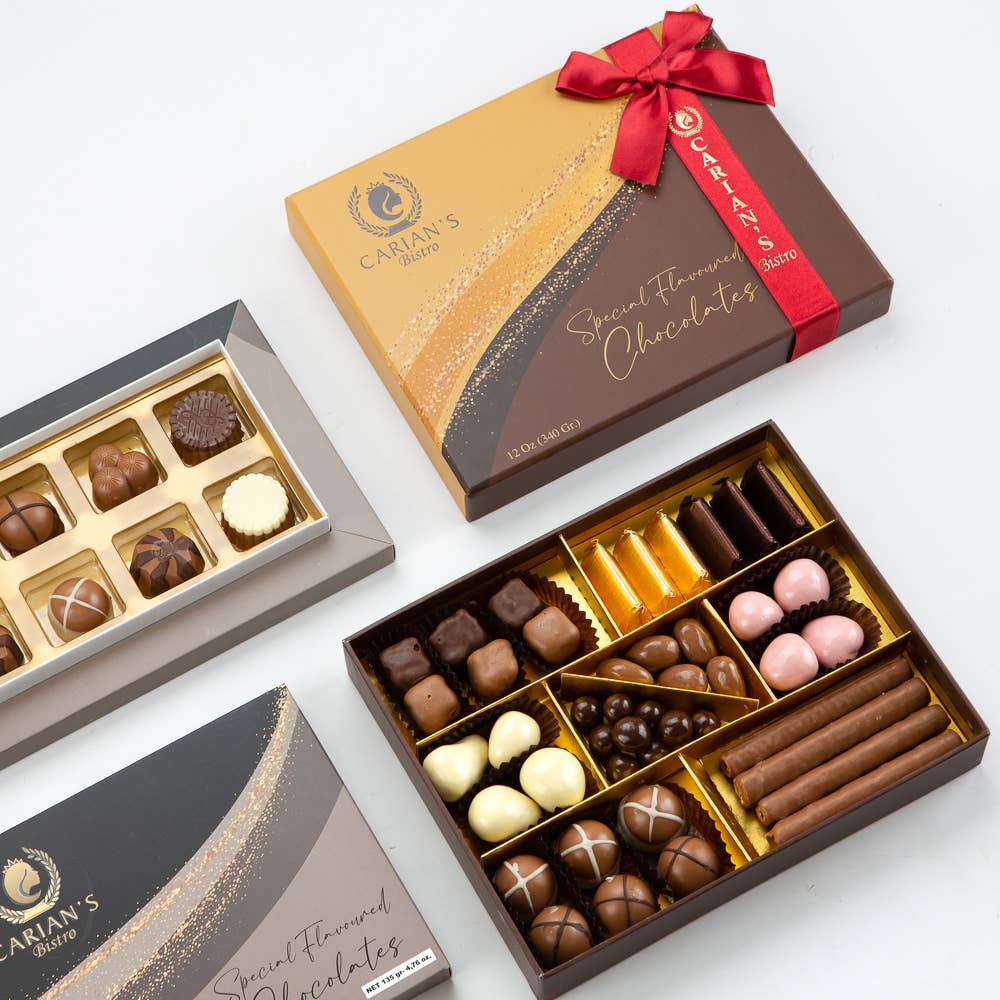 Carian's Bistro Chocolates - Wholesale Chocolate Box - Premium Luxury Chocolate Gift Box, Perfect for Gifting8