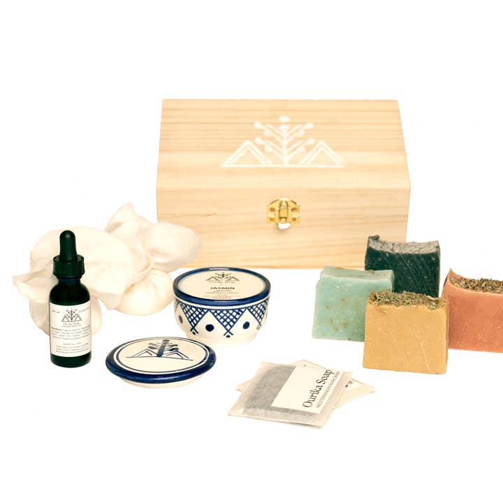 Hammam de luxe La Boîte pour la vente par Ourika Soap