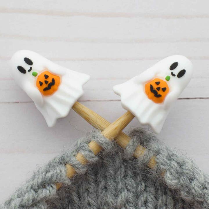 Fox & Pine Stitches - Wholesale Knitting/Crochet Supplies - Spooky Ghost | Stitch Stoppers Knitting Notions