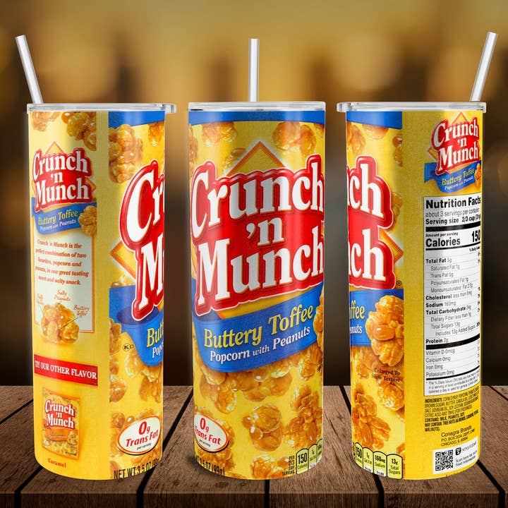 Crunch 'n Munch for wholesale by Noel & Co Tumblers