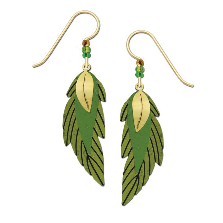 Hojas de color verde claro de 3 puntos para venta al por mayor de Left Hand Studios