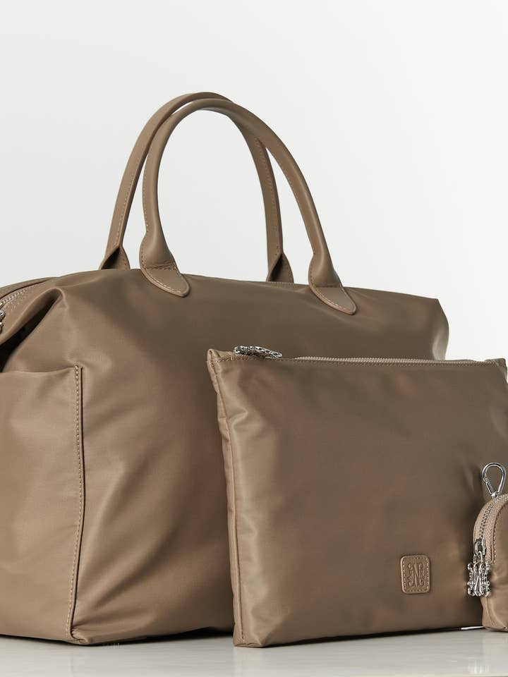 Monogram Diaper Bag Set – Mom Bag with Matching Pouches for wholesale by Nubo Baby