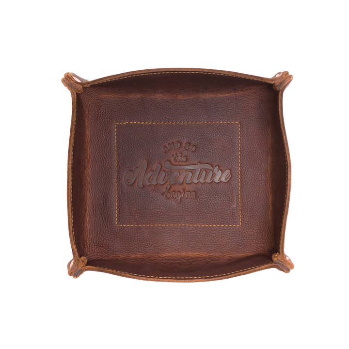 Lifetime Leather Co - Wholesale Decorative Tray - Leather Valet Tray1