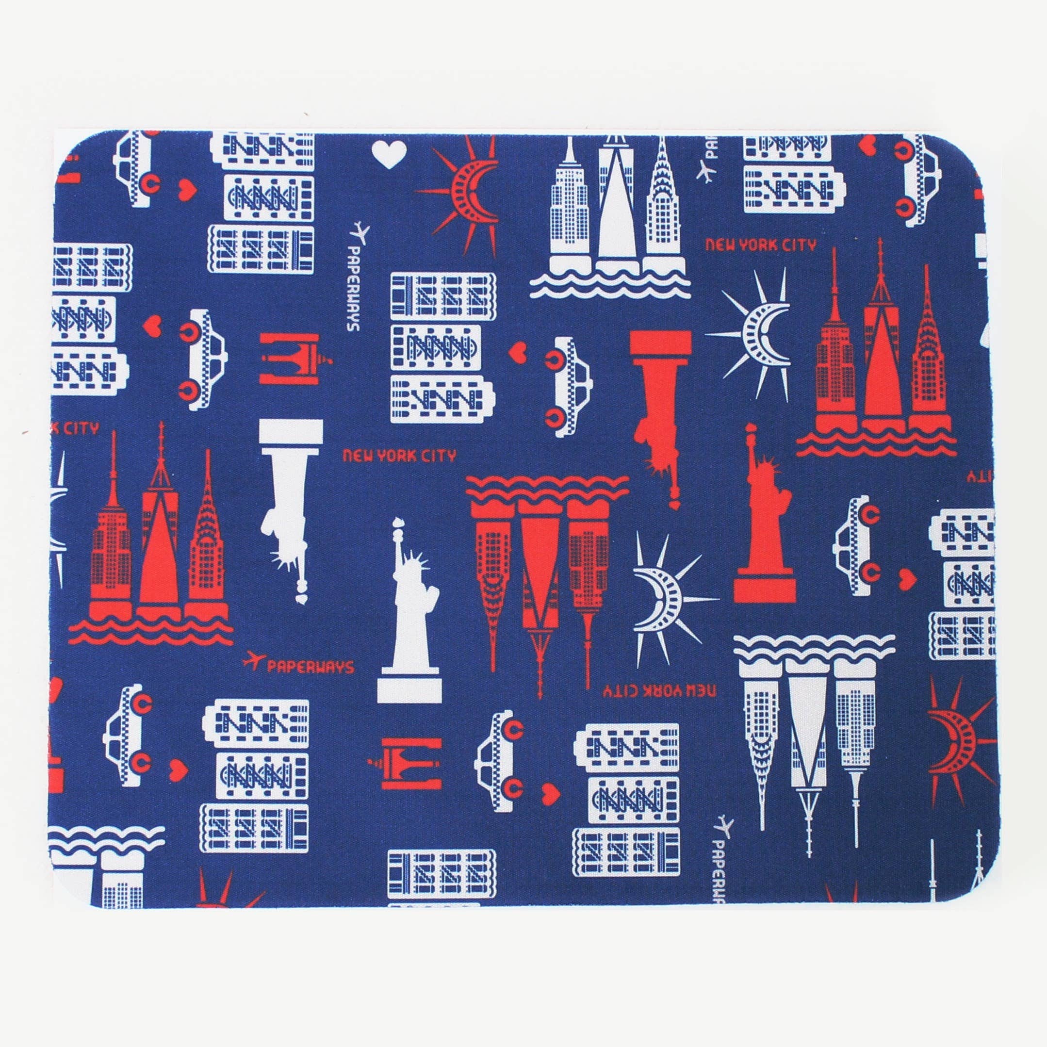 Paperways - Vente Tapis de souris - Paperways - Tapis de souris en microfibre - New York1