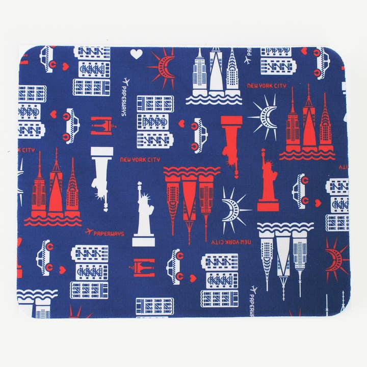 Paperways - Vente Tapis de souris - Paperways - Tapis de souris en microfibre - New York1