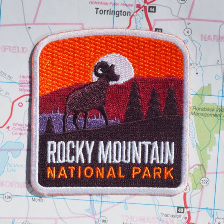 Rocky Mountain National Park Patch for wholesale by Vagabond Heart