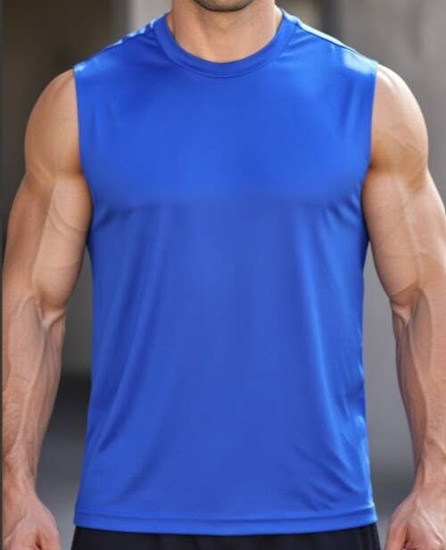 WholesaleSmartbuyCom - Wholesale T-shirt - Heren - Heren mouwloos spierhemd2