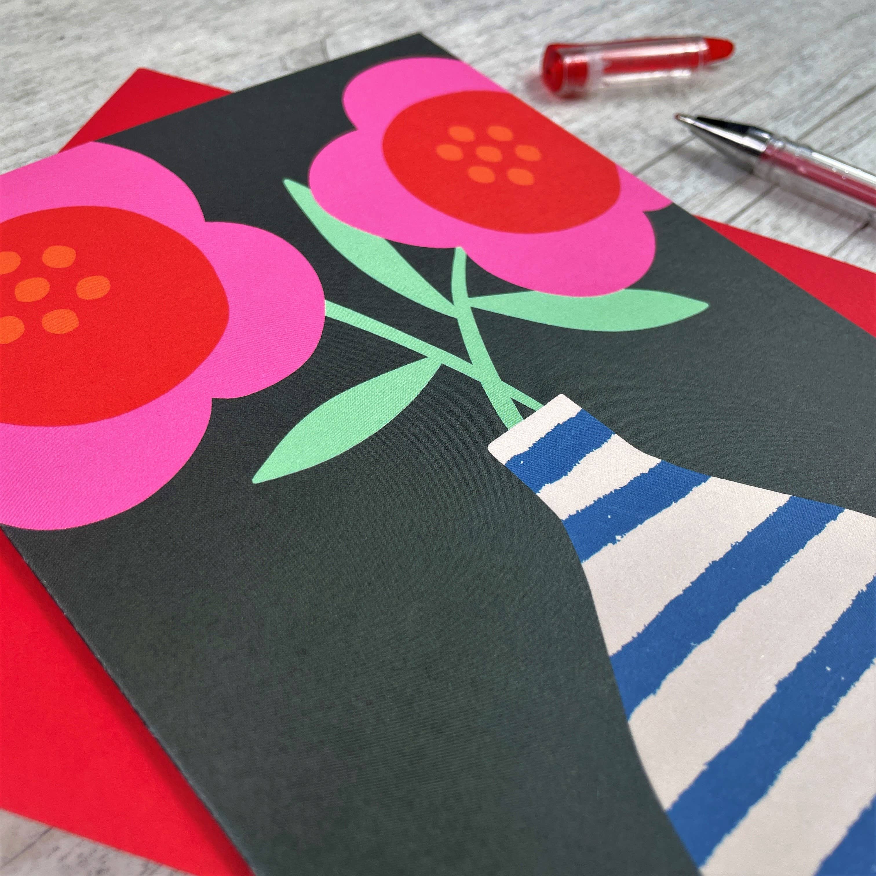 Joanne de Pace Design Studio - Wholesale Everyday Greeting Card - Floral Greeting Cards | Female Birthday Cards | Floral Art1