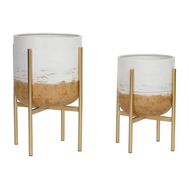 Aspire Home Accents - Wholesale Plant Pot - Paloma Modern Planters (Set of 2)