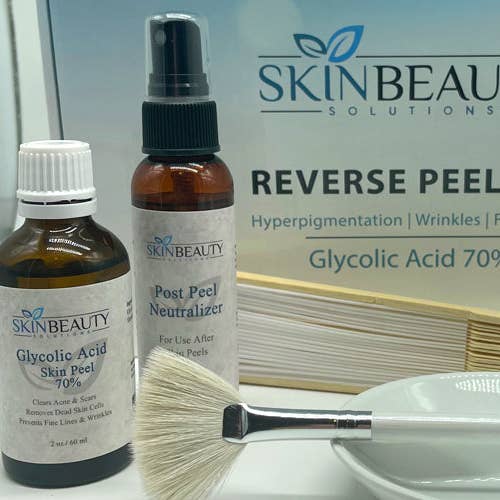 Skin Beauty Solutions - Wholesale Facial Peel - Reverse Peel Kit - Professional Chemical Peels for Skin Rejuvenation & Anti-Aging