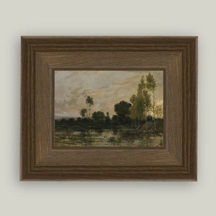 Petal Lane Home - Wholesale Art Print - Alders Framed Antique Art0