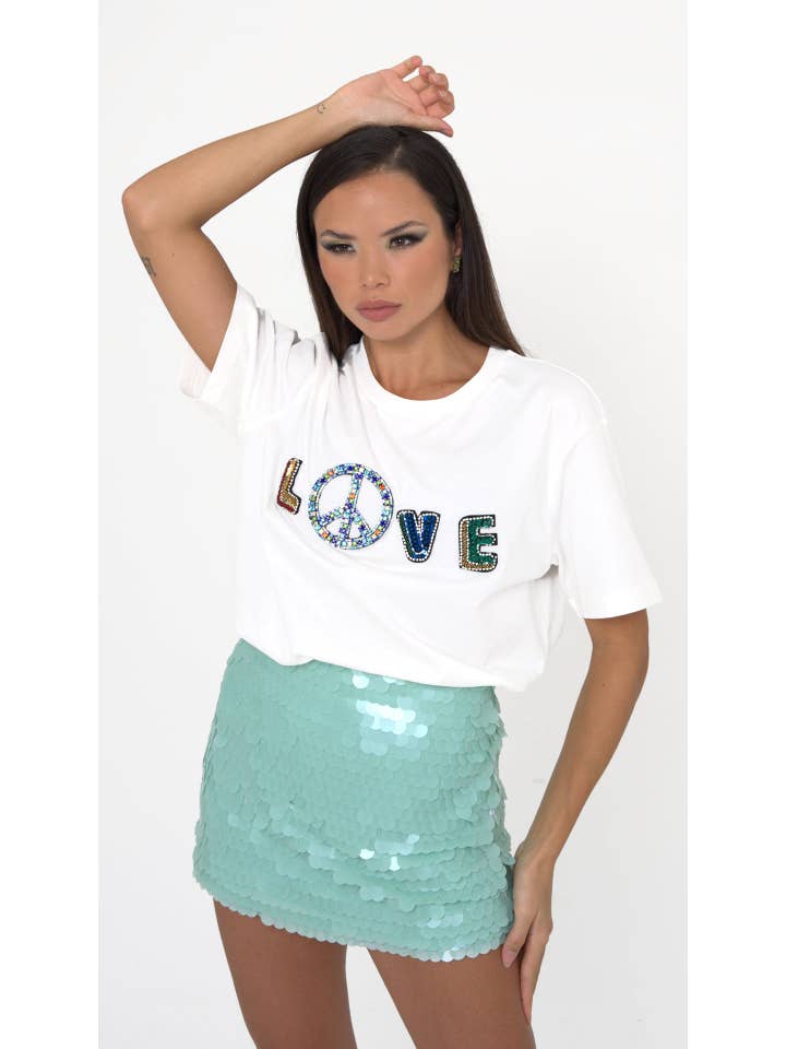 Storm Label - Venta al por mayor Falda - Mujer - Falda Disc verde menta
