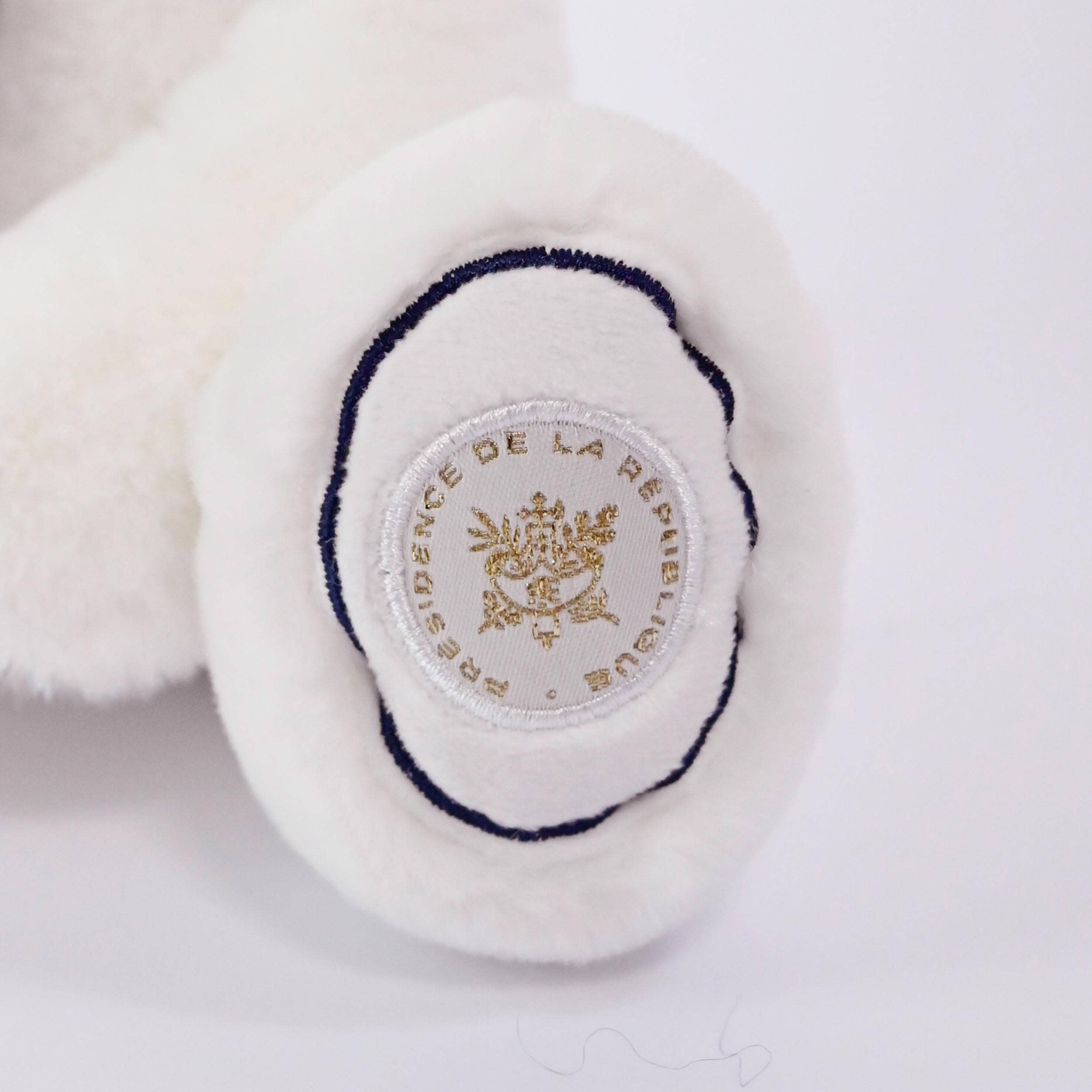 MAÏLOU TRADITION - Wholesale Stuffed/Plush Toy - Kids & Baby - The White Elysée Bear 30cm – Plush Made in France4