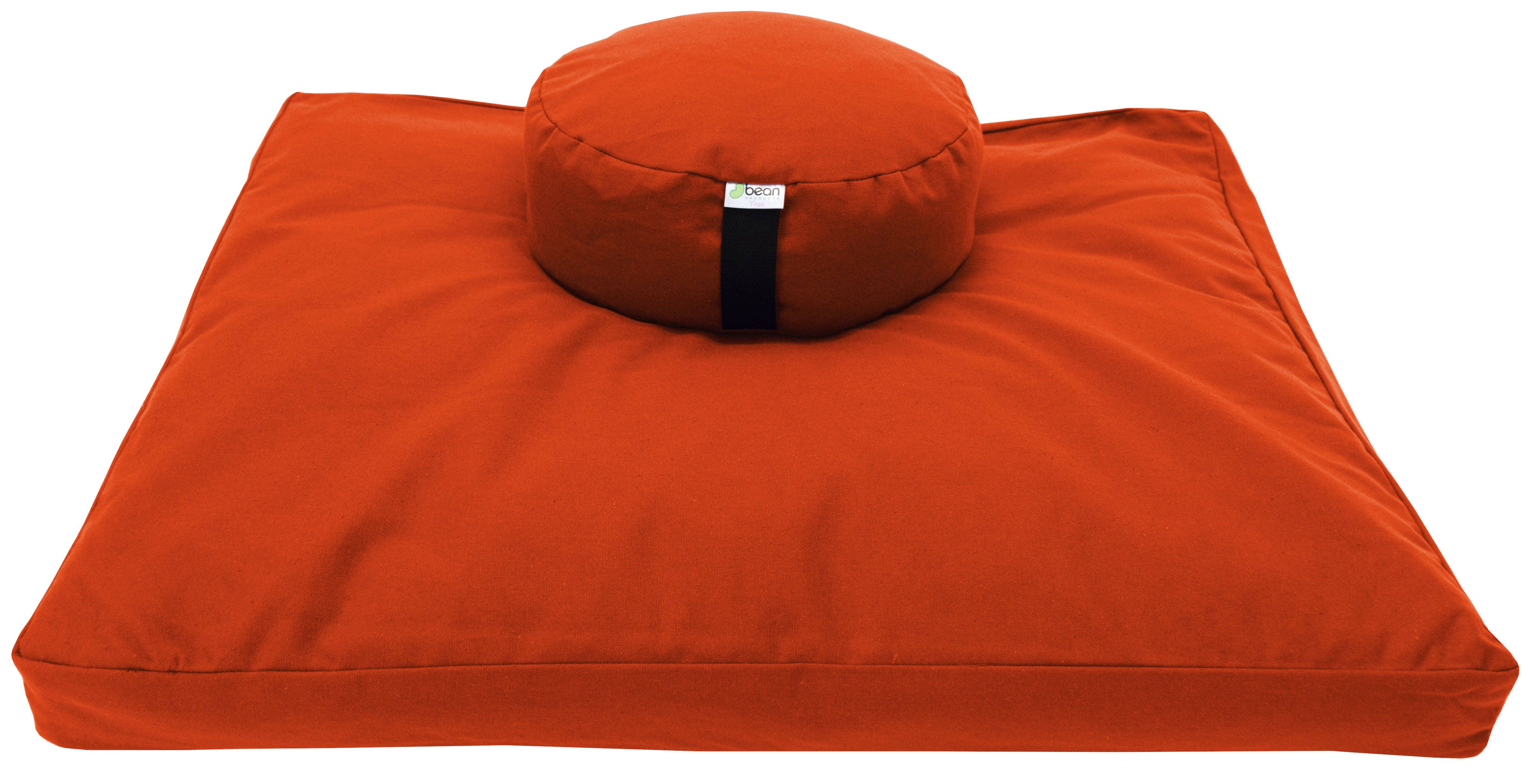 Bean Products - Wholesale Meditation Supplies - Zafu + Zabuton Meditation Cushion Set - Cotton ..Made in USA15