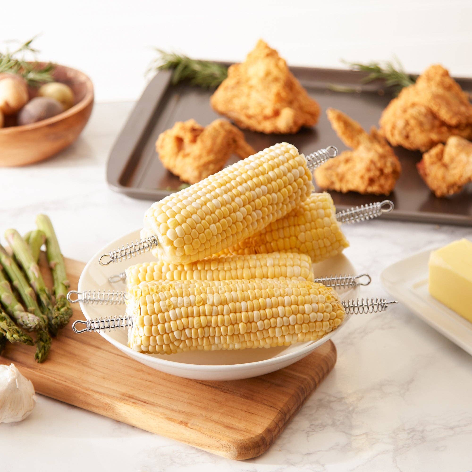 RSVP International - Vente Ustensile/gadget de cuisine - Maïs & Little Pick Lot de 124