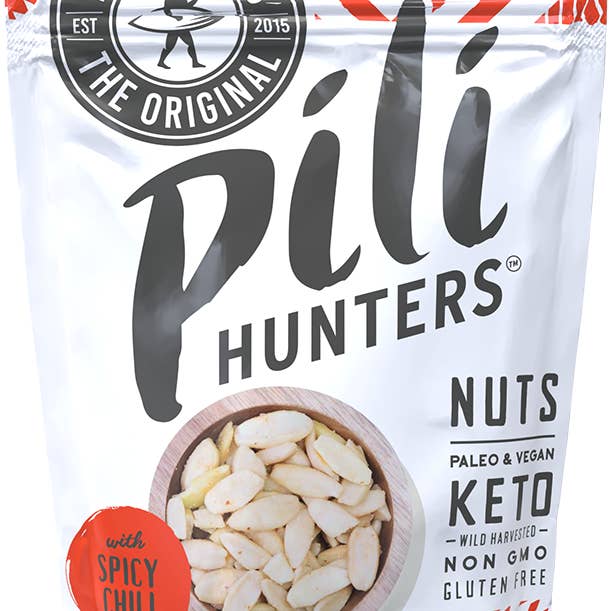 Pili Hunters - Wholesale Nuts - Pili Hunters Spicy Chili Pili Nuts (5oz)