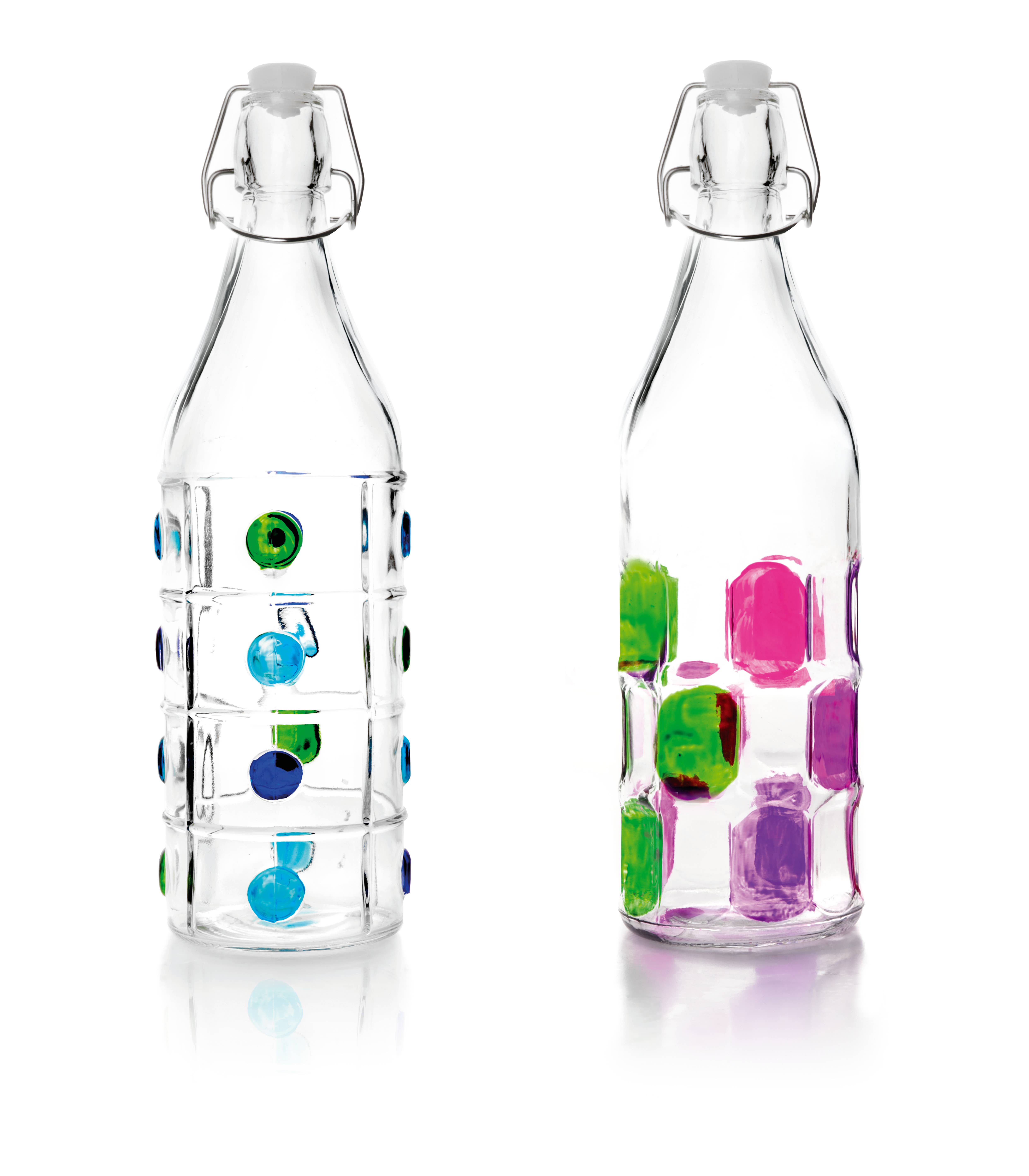 Ibili - Wholesale Water bottle - IBILI - Decorated Bottle 1 Lt (Assorted Models)0