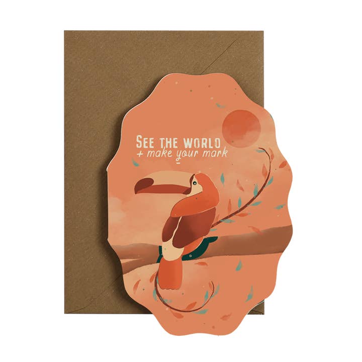 Make Your Mark Card | Birthday Cards | Safe Travels Card for wholesale by I am Roxanne