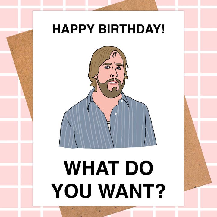 Pop Hot Cards - Vendita all'ingrosso Biglietti di auguri - Biglietto di compleanno con Ryan Gosling nei panni di Noah di The Notebook