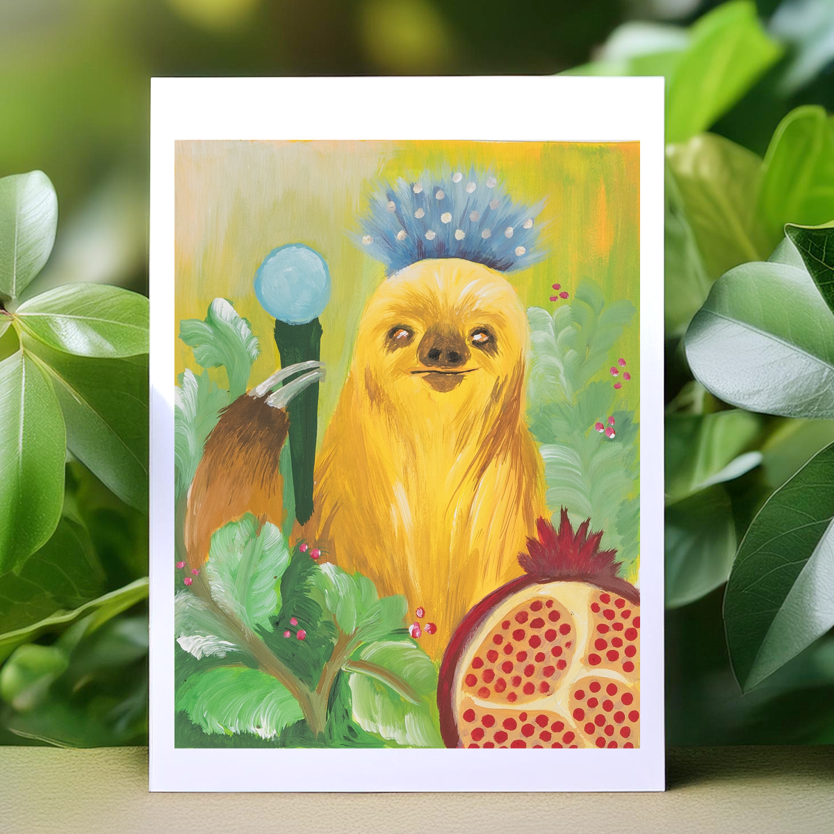 Bonzo - Venta al por mayor Tarjetas de felicitación - Tarjeta de Felicitación de Tarot de Perezoso Arcanos Mayores - III Emperatriz0