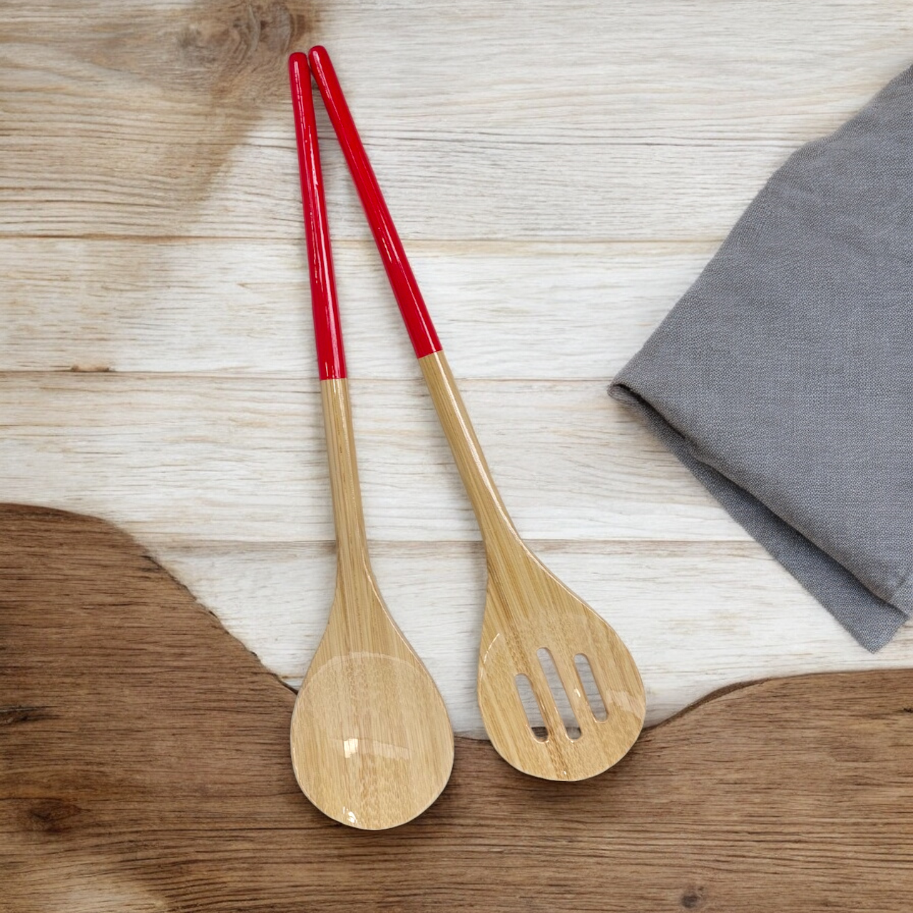 albert L. (punkt) Inc. - Wholesale Serving Utensil - Refined Bamboo Server Set26
