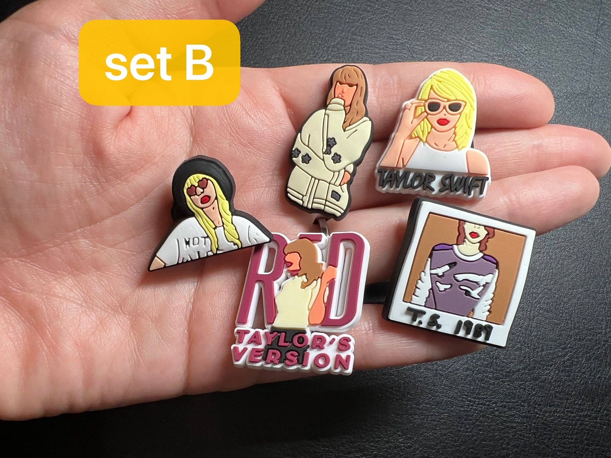 JuliesDecal - Wholesale Shoe Accessories - Famous Singer Croc shoe charms Shoe Decal Charms JuliesDecal3