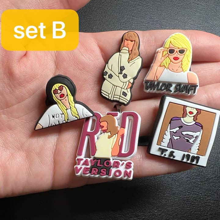 JuliesDecal - Wholesale Shoe Accessories - Famous Singer Croc shoe charms Shoe Decal Charms JuliesDecal3