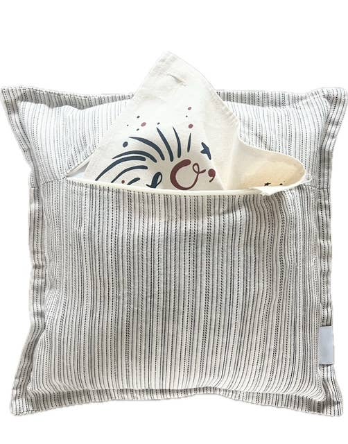 PillowPanels - Wholesale Throw/Decorative Pillow - SQUARE PILLOW ONLY:  (with insert) SQUARE TICKING PILLOW3