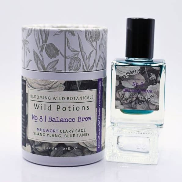 Balance Brew Aromatherapy Potion No 8 for wholesale by Blooming Wild Botanicals