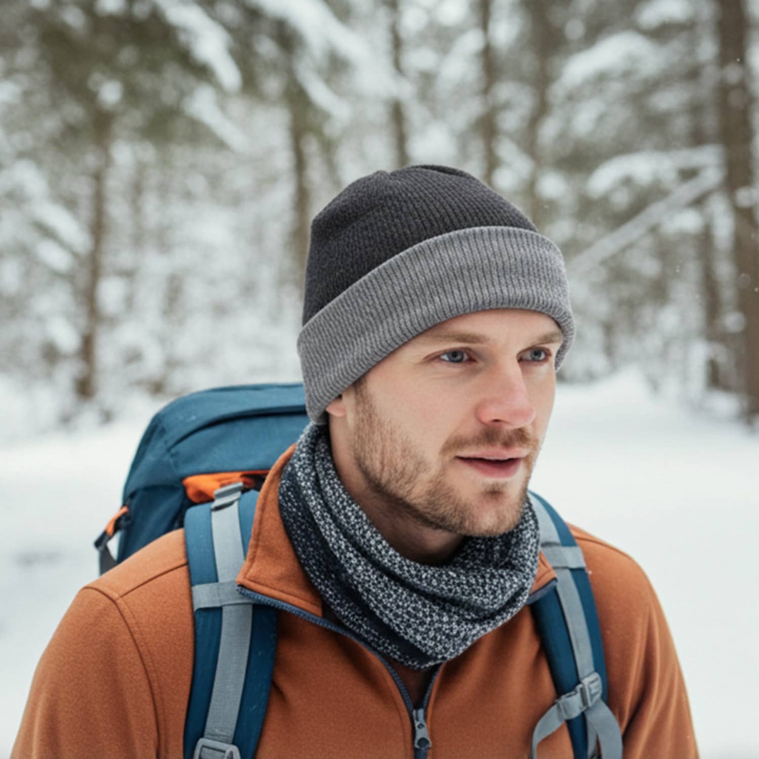 Shupaca Alpaca - Vendita all'ingrosso Berretto - Unisex - Berretto - Rev Rib - Antracite1