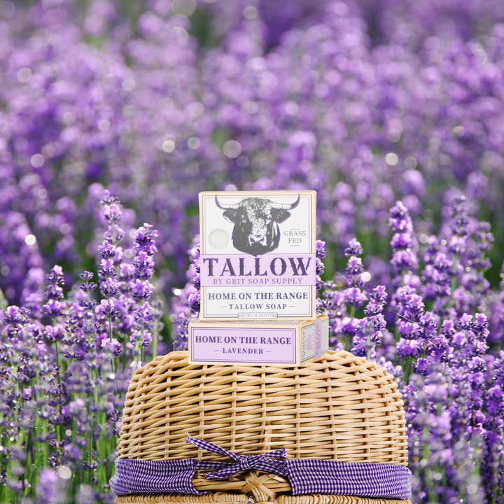 GRIT Soap Supply - Wholesale Bar Soap - Home On The Range Tallow Bar Soap2