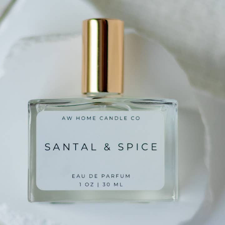 SANTAL & SPICE Eau de Parfum for wholesale by AW HOME candle co