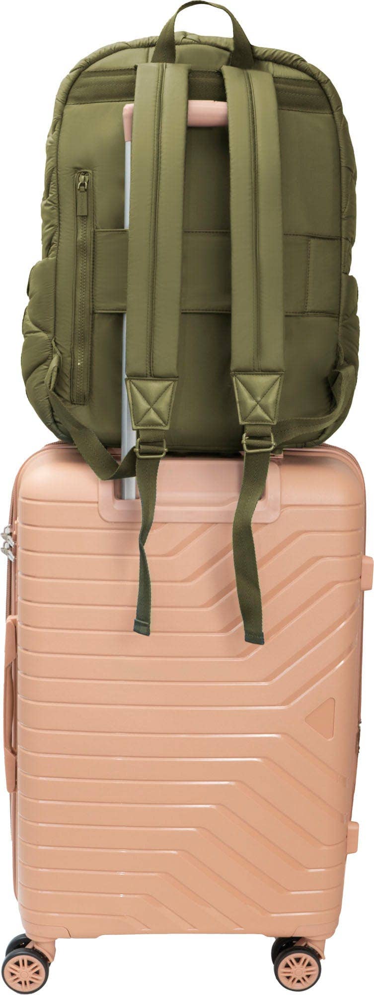 Magid - Wholesale Backpack - Women's - Joan & David Wave Quilted Puffer Nylon 18 Inch Workbook Backpack14