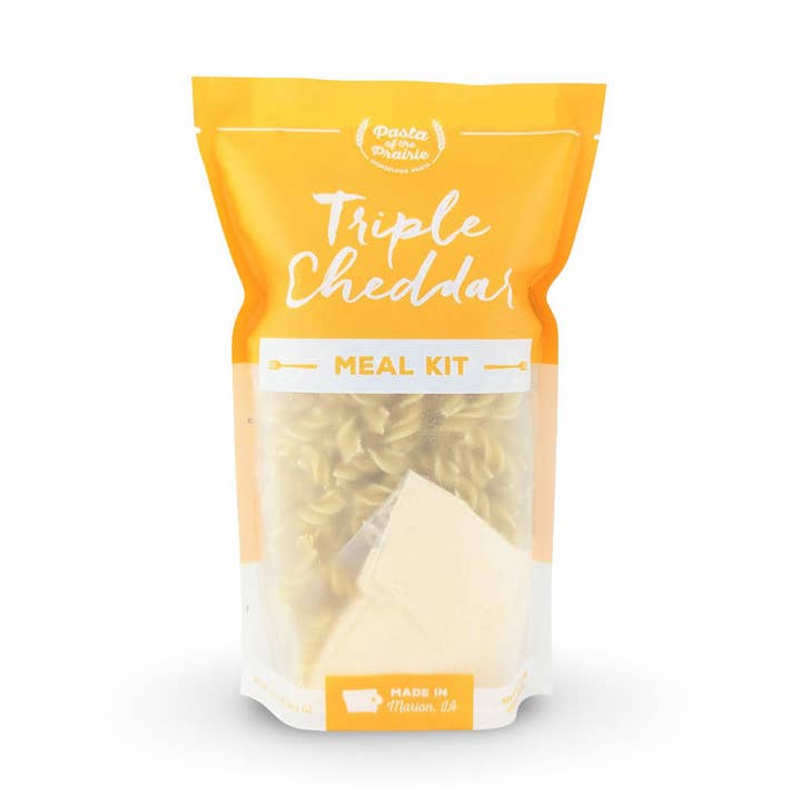 Triple Cheddar Meal Kit w/Garlic Pasta for wholesale by Pasta of the Prairie