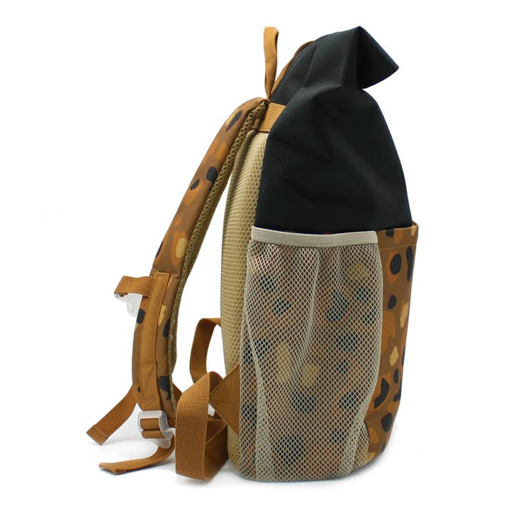 Les Déglingos, France - Wholesale Backpack - Kids - LES DEGLINGOS ROLLTOP BACKPACK SPECULOS THE TIGER- 41CM2