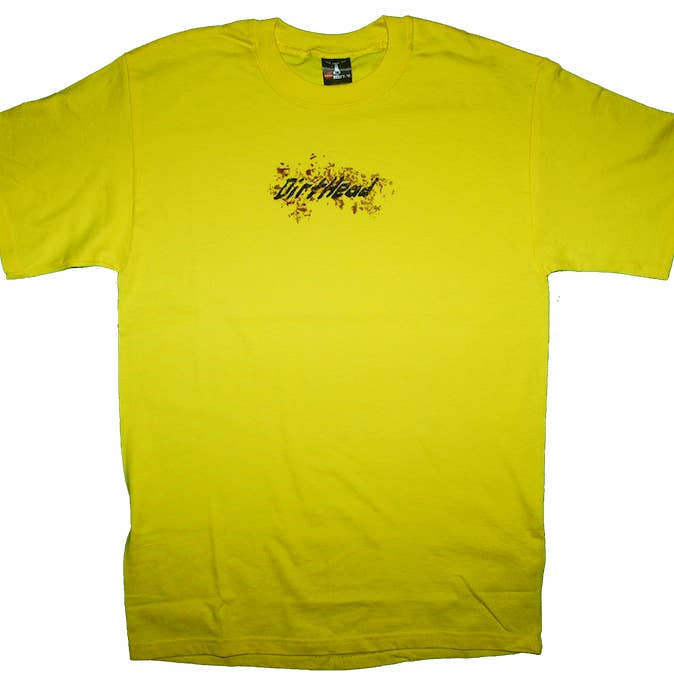 T-shirt aux couleurs de l'équipe DirtHead Splat à épaules droites pour la vente par DirtHead