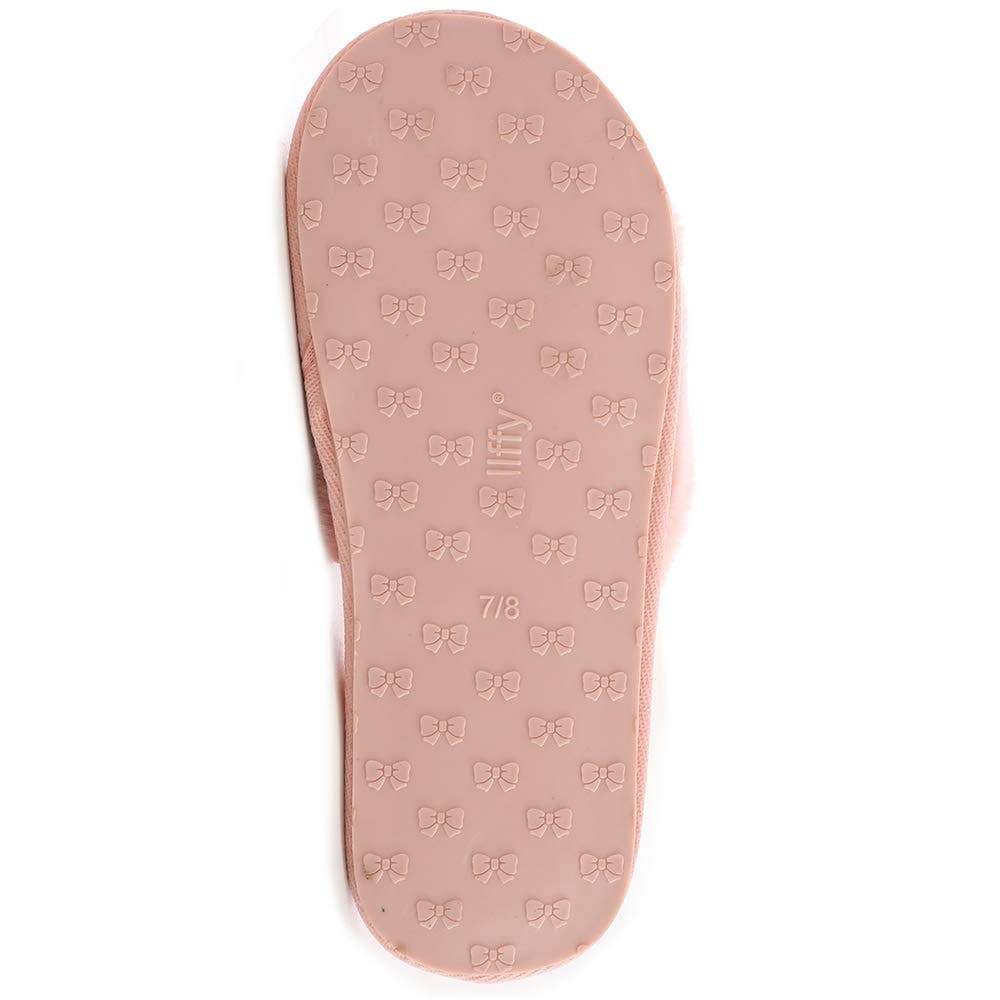 Millffy – Engroshandel Slippers - Dame – Åbne Tå Tøfler til Kvinder|Kvinders Søde Kanin Tøfler|Lyserøde Plys Hundetøfler|Flip Flops Indendørs Hjemmetøfler4