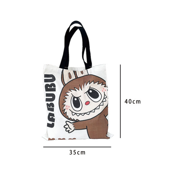 Auraquise - Wholesale Tote Bag - Kids - Girls Double-sided Printed Canvas Tote Bag Shoulder Portable6