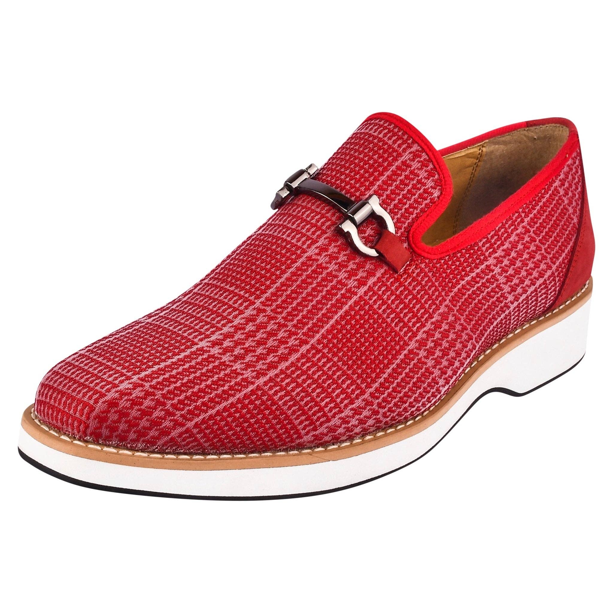 LIBERTYZENO - Wholesale Loafers - Men's - Megaball mens Casual textile printed buckle shoes8