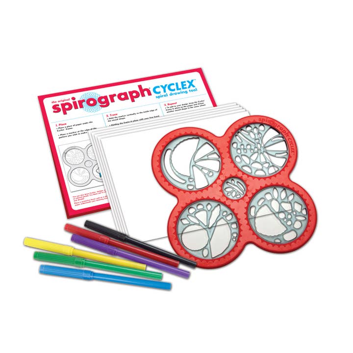Play Monster - Wholesale Craft Supplies - Spirograph – Cyclex Design Set – Art and Crafts