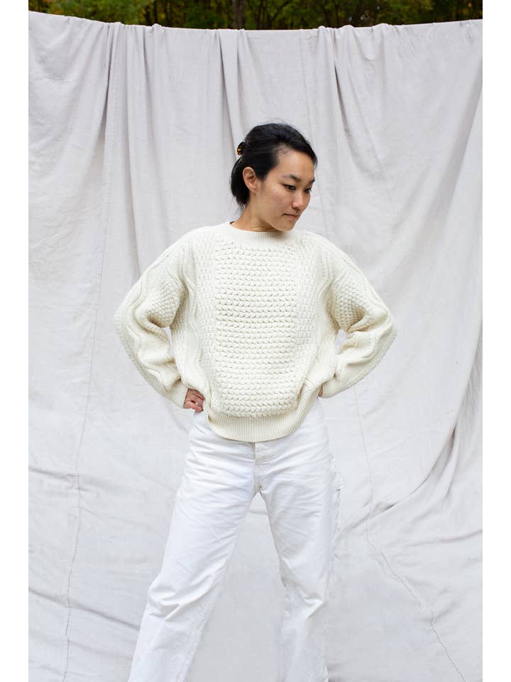 DAĒZA - Wholesale Knit Sweater - Women's - Greek Fisherman Sweater1