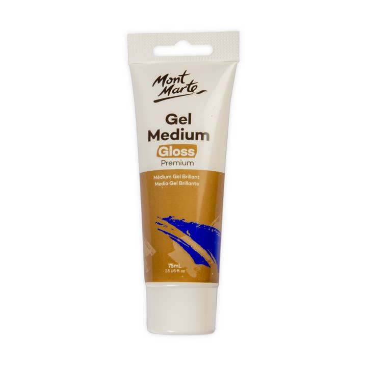 Mont Marte Usa, Inc. - Wholesale Craft Supplies - Gel Medium Gloss Premium 75ml (2.5 US fl.oz)
