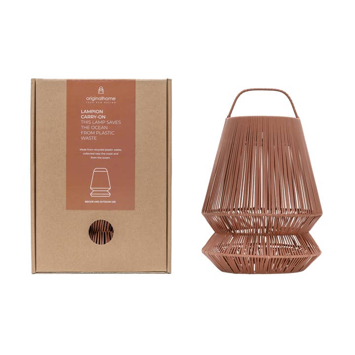 Lampion Carry On Riciclato - Terra per la vendita all'ingrosso da parte di Originalhome