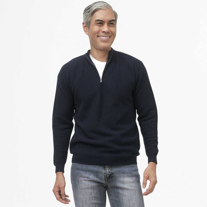 All-Season Quarter Zip for wholesale by Oliver Charles