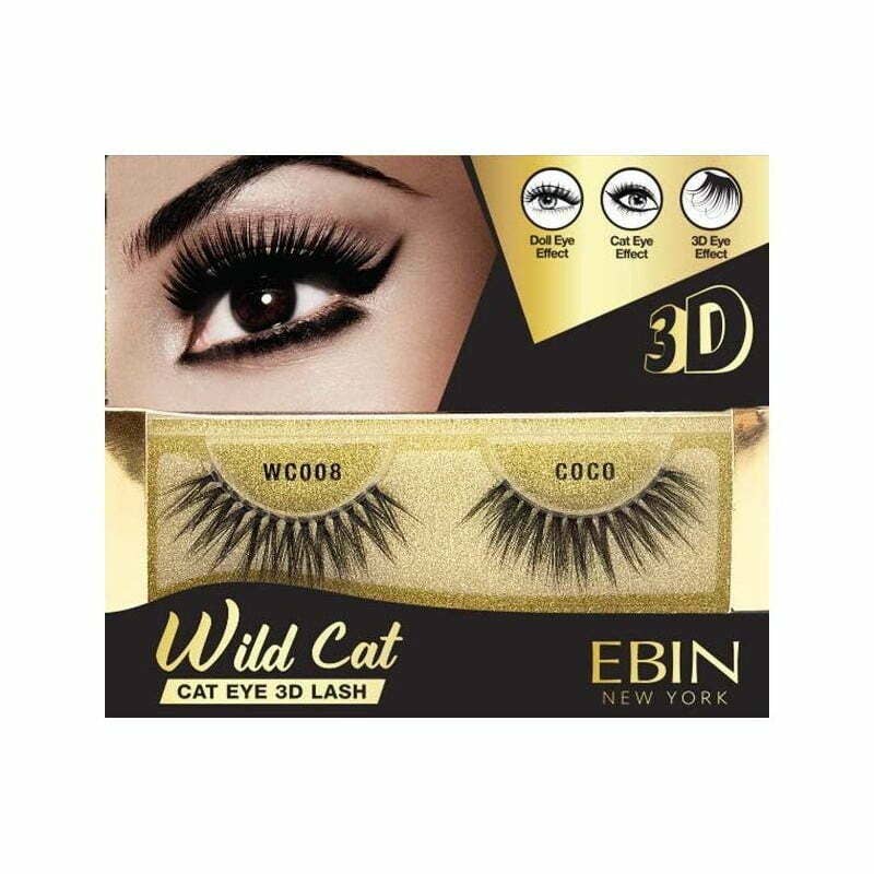 Diacly - Wholesale False/Fake Eyelashes - 3D Wild Cat Eyelashes Ebin New York2
