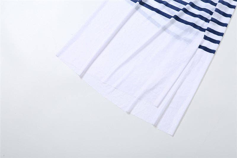 BLUE MB FASHION TATTOO MESH LONG SLEEVE SKIRT 2 PCS SET 3394LY for wholesale on Faire9