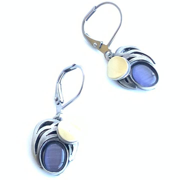 Christophe Poly / Crono Design - Wholesale Jewelry Set - EARRINGS Prepack (DX8.1) - 12x LeverBack Ears & FreeDisplays26