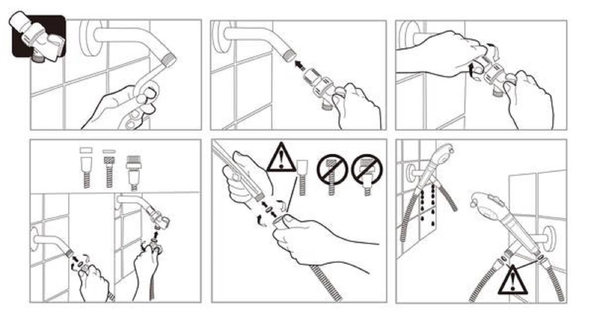 VitaPure America - Wholesale Shower Head - SVS-123CR  VitaPure Vitamin C Filter Shower-Head9