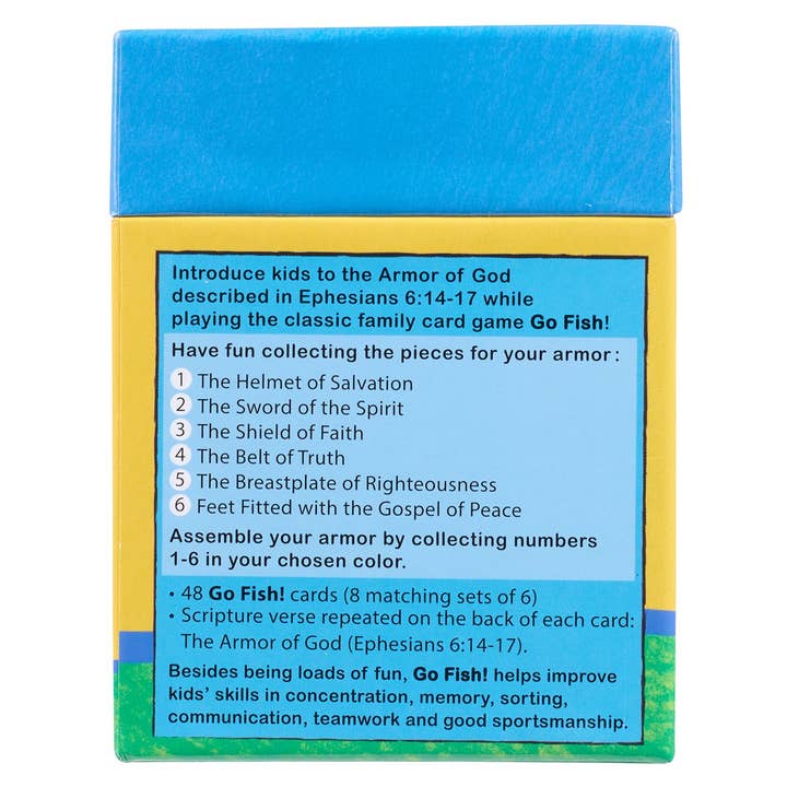 Christian Art Gifts - Wholesale Card Game - Card Box Go Fish! – The Armor Of God1