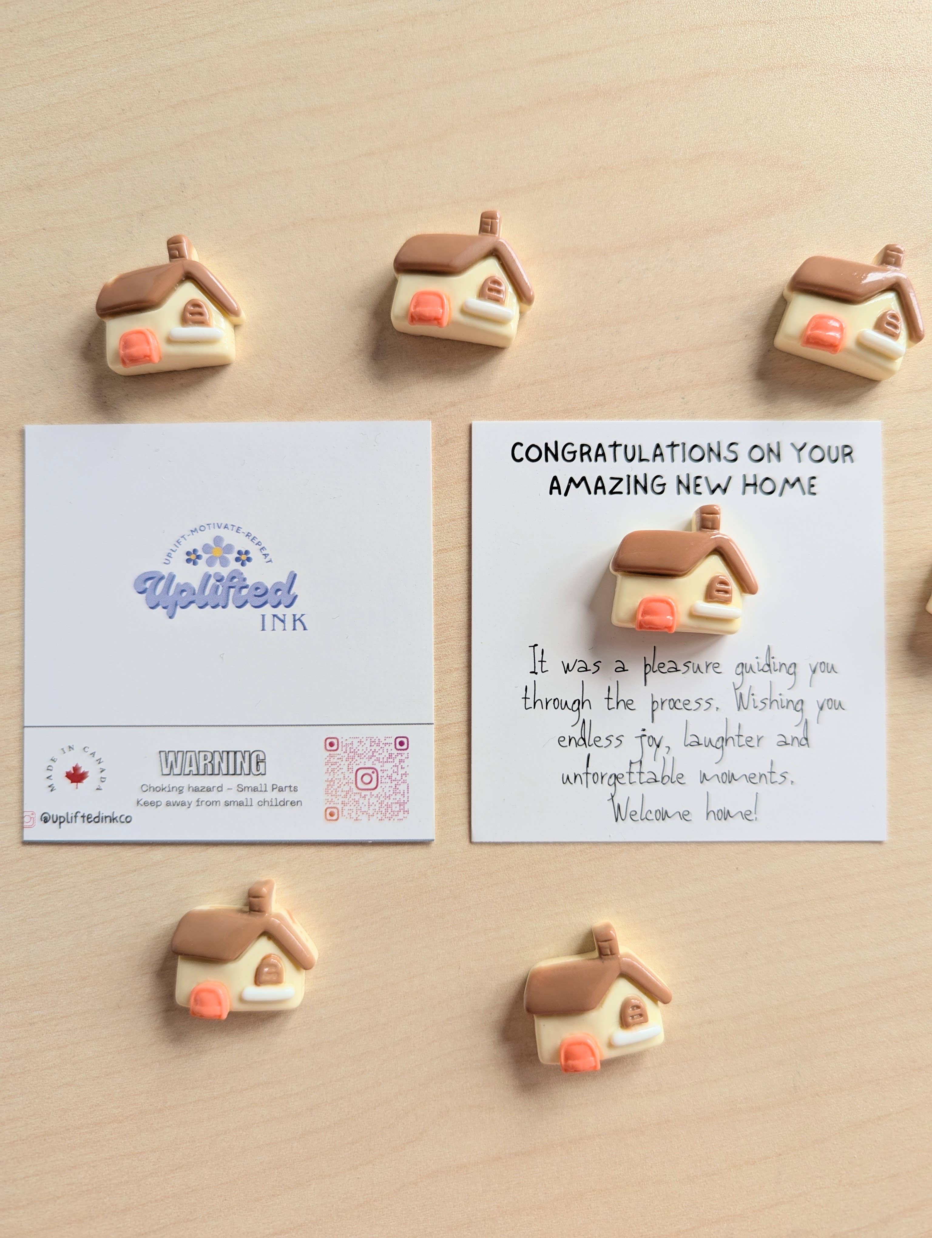 Uplifted Ink - Wholesale Congratulations Card - Realtor New Home Card – Congratulations Welcome Home Note fo1